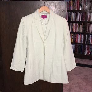 Baby green skirt suit size 12 great for spring